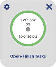 3 open finish tasks
