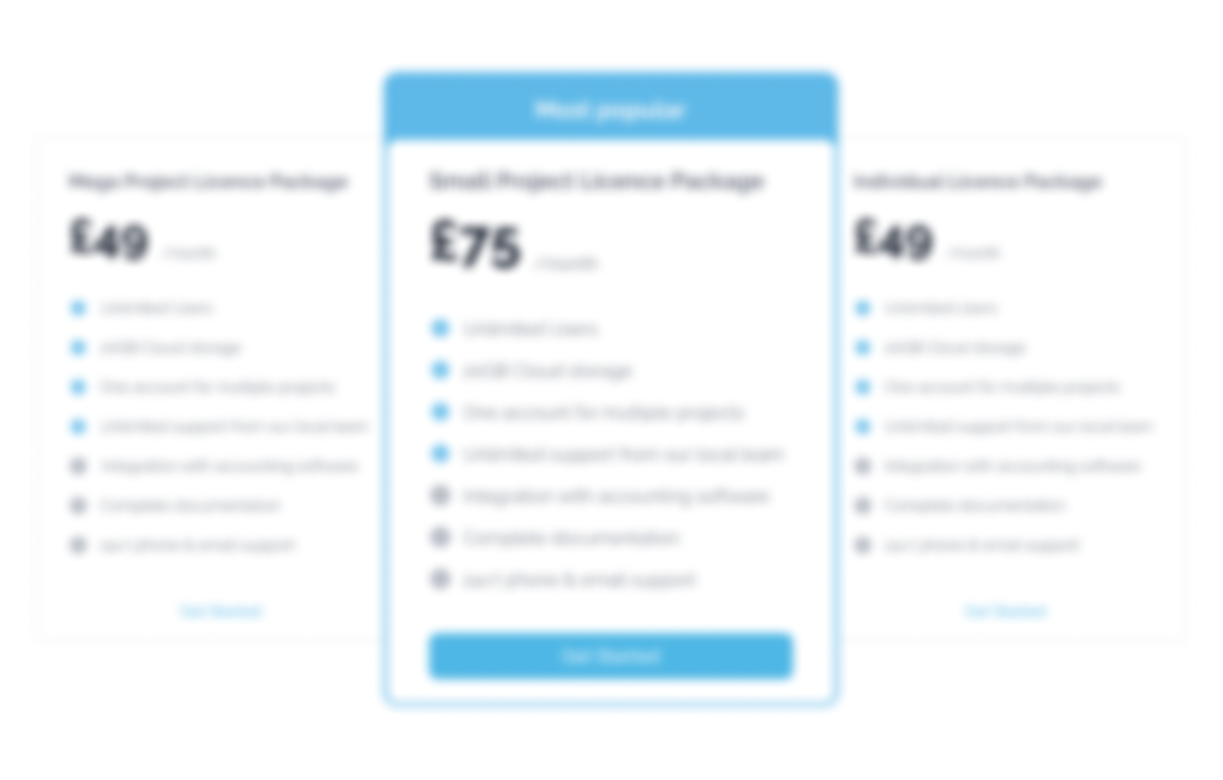 View our Pricing Packages