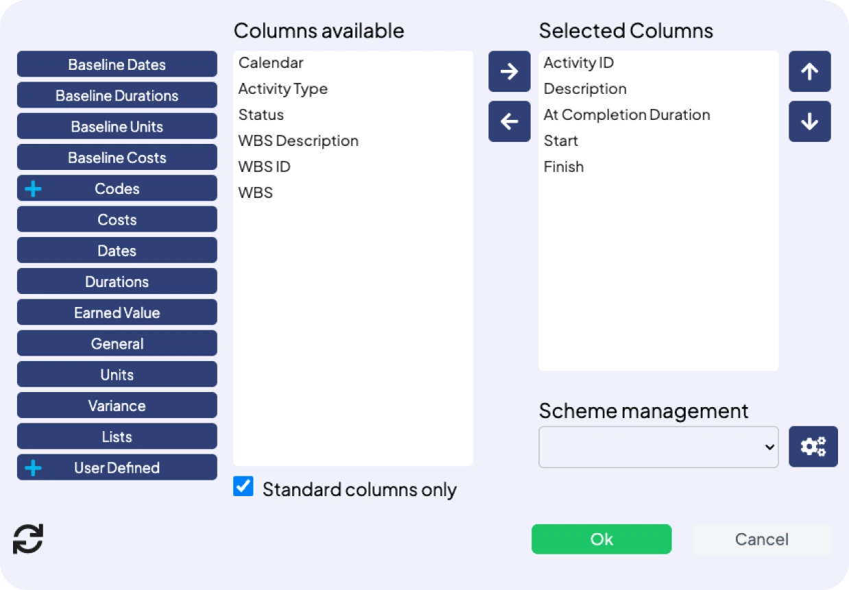 Increase Project Clarity with Customisable Colour Schemes in Your P6 Programme