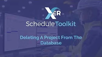 Deleting a project from the database