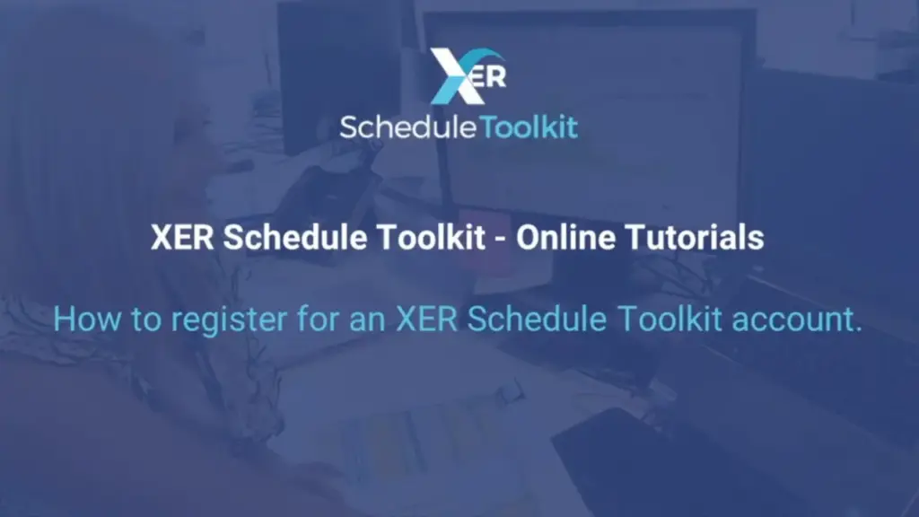 How to register an account with XER Online