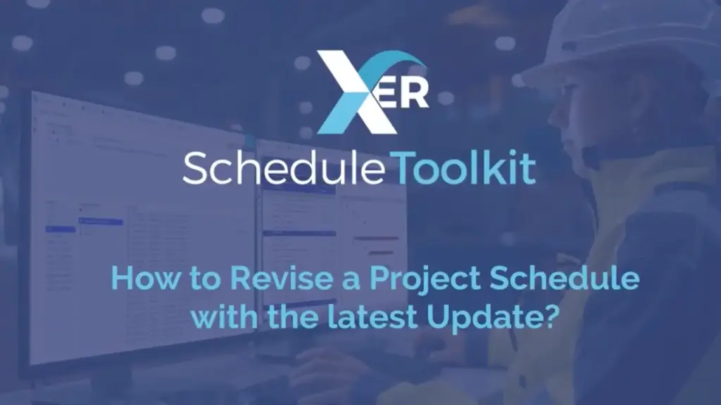 How to revise a project schedule with latest update