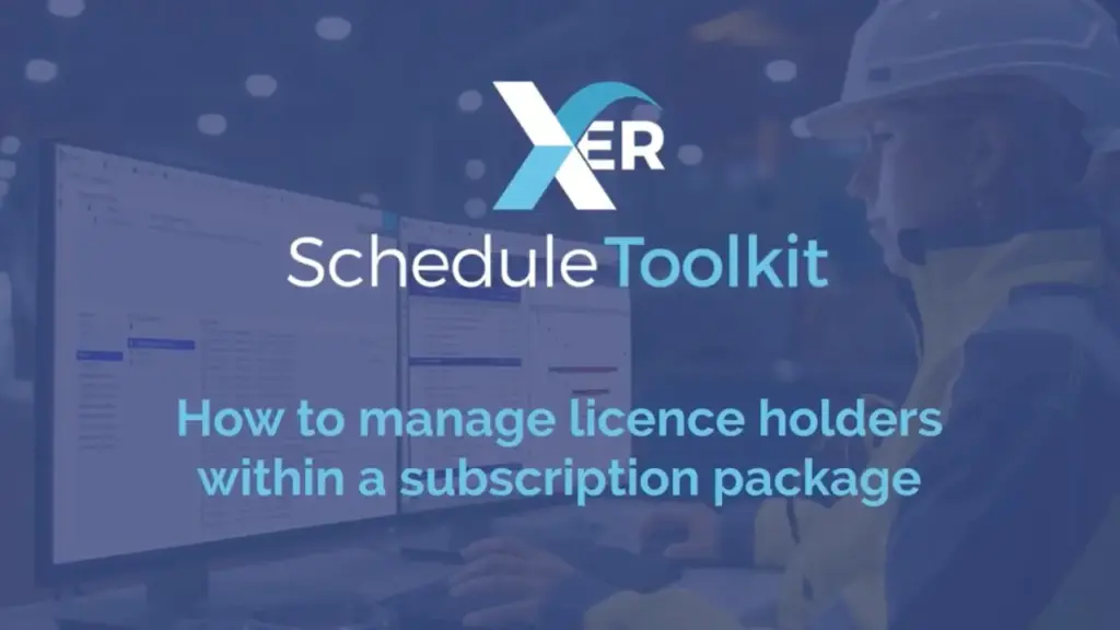 How to manage licence holders within my subscription package